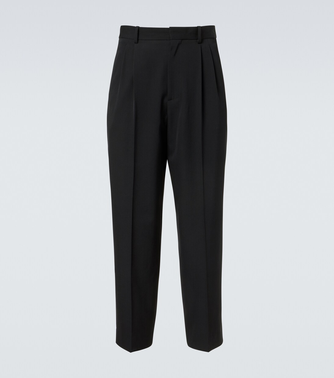 Silas wool gabardine straight pants | The Row