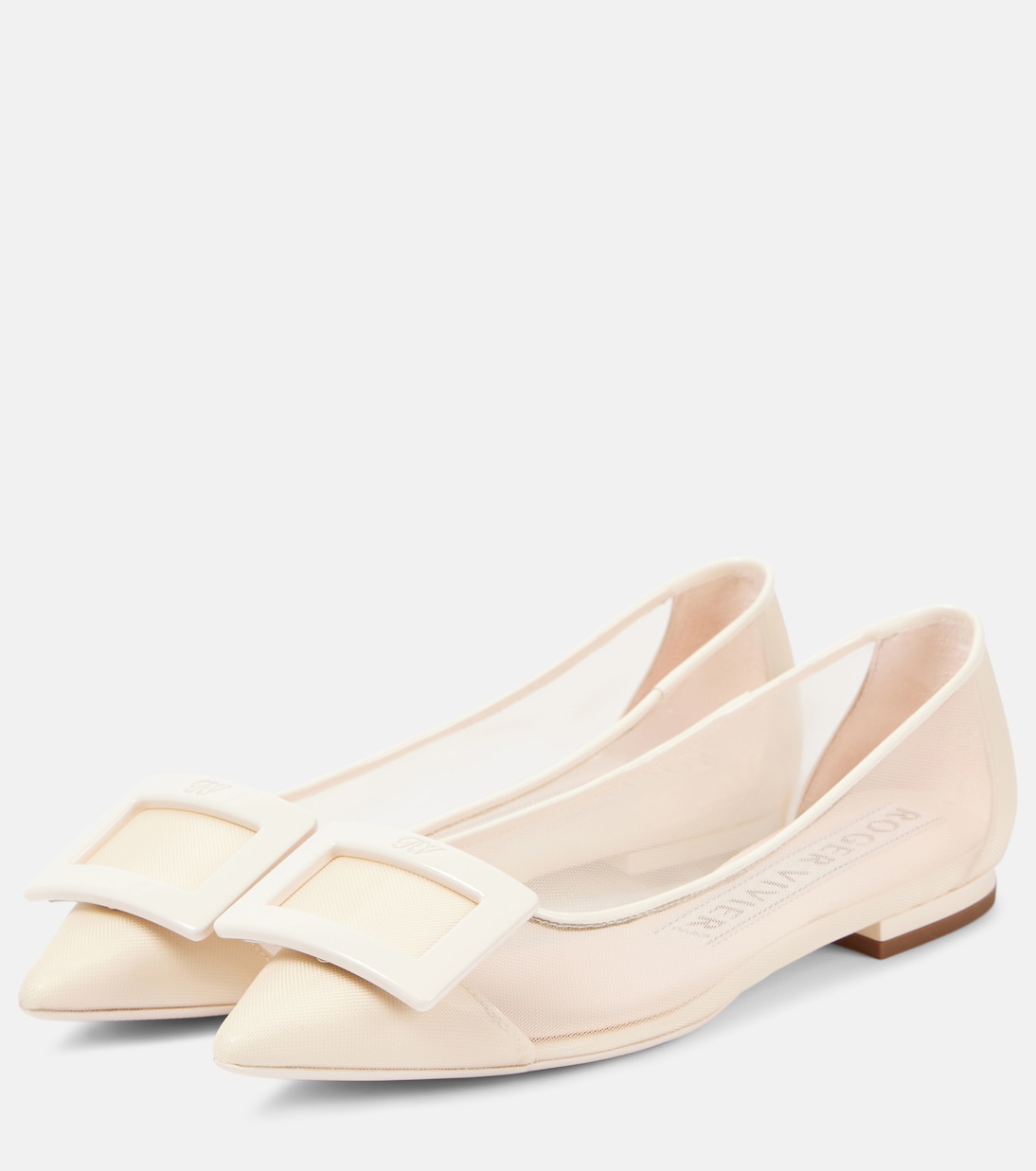 Gommettine mesh ballet flats | Roger Vivier