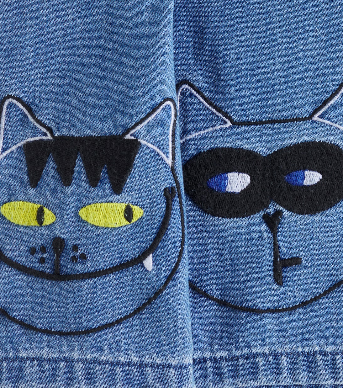 Printed denim shorts | Stella McCartney Kids