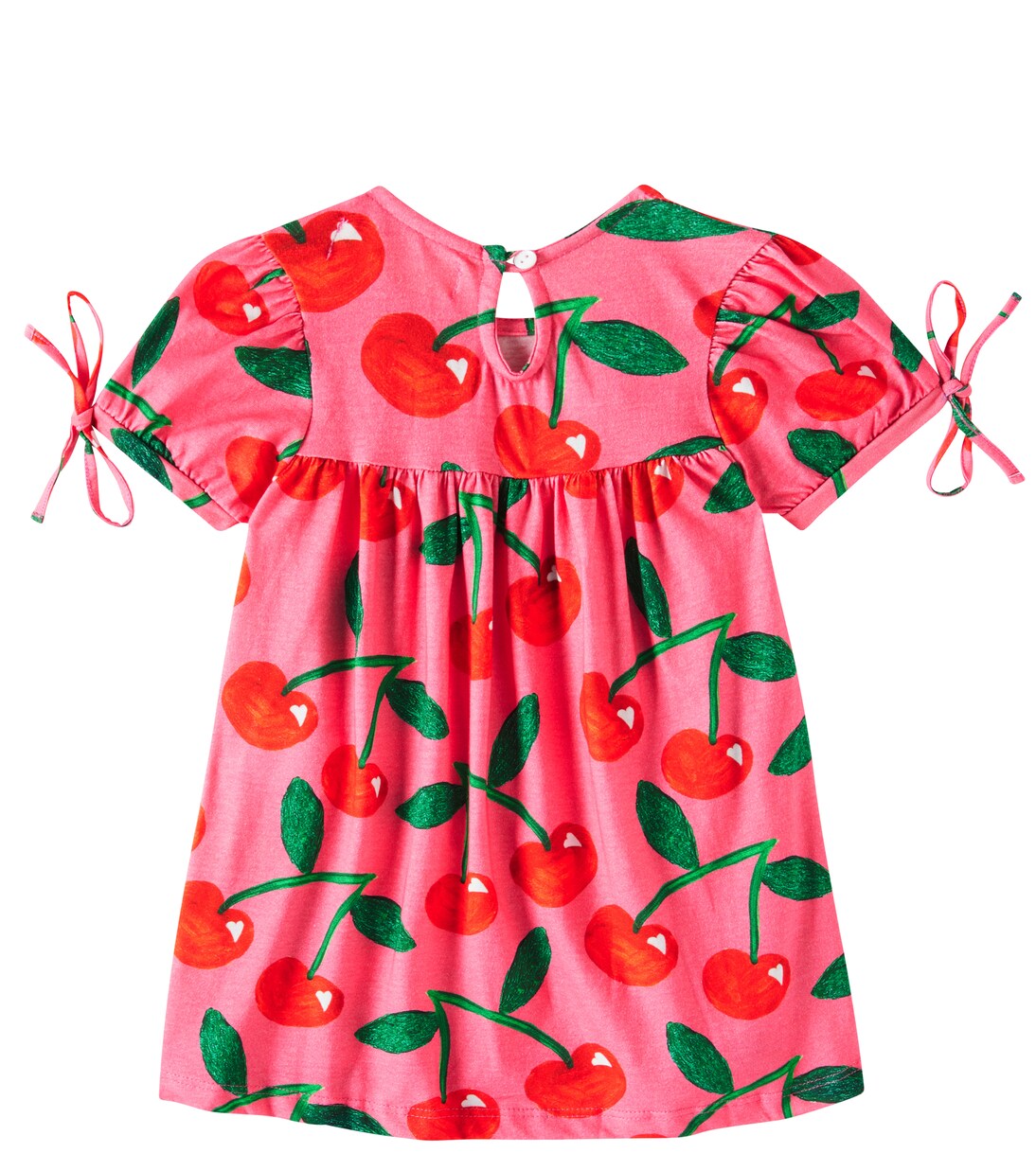 Baby printed cotton dress and headband set | Fábula