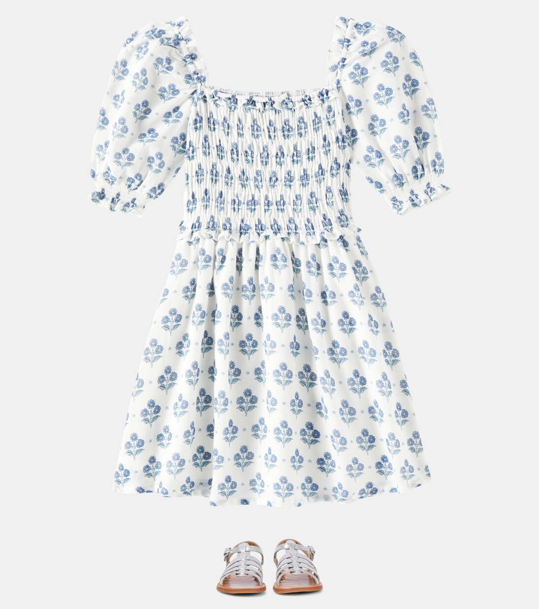 Eleni floral cotton dress | The New Society