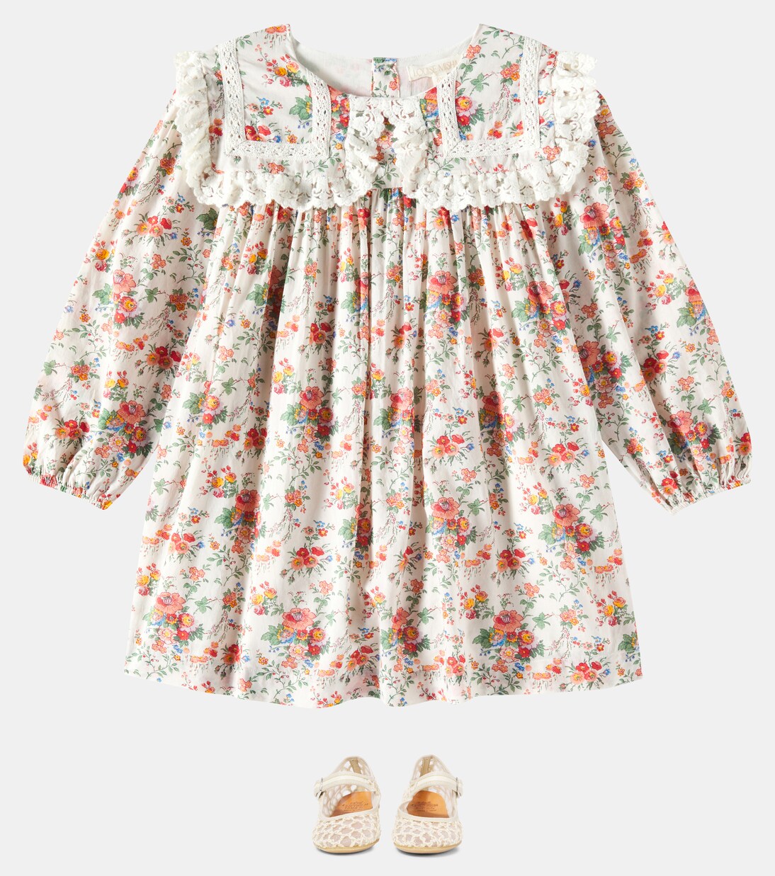 Arinola floral cotton voile dress  | Louise Misha