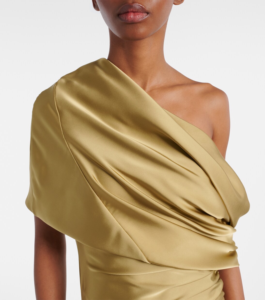 Robe longue en satin | Entire Studios