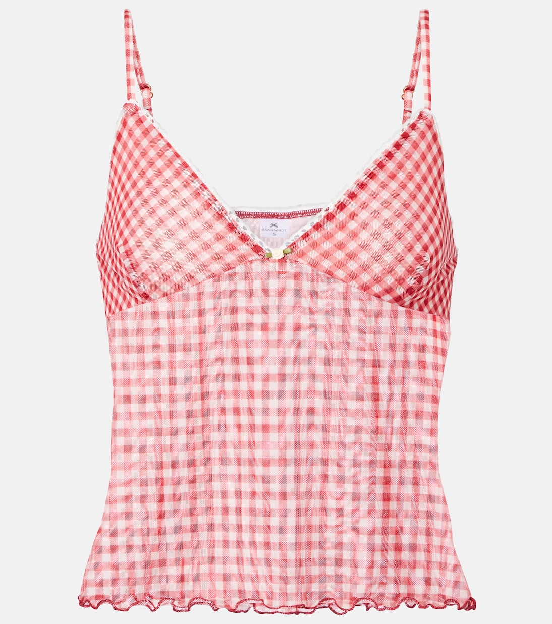 Solay gingham tank top | Bananhot
