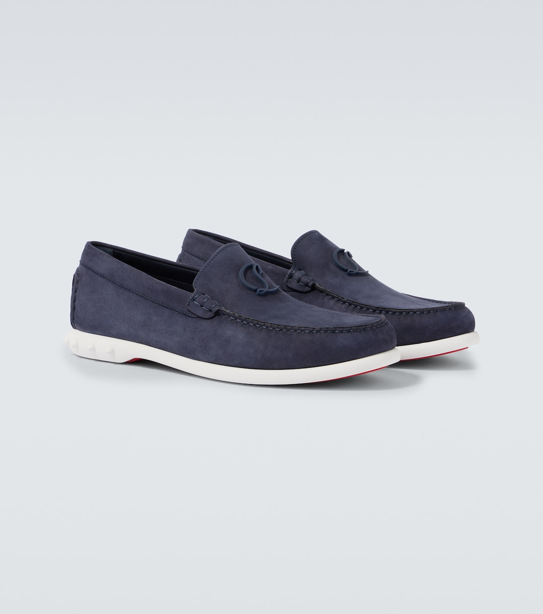 Moonboat leather boat shoes | Christian Louboutin