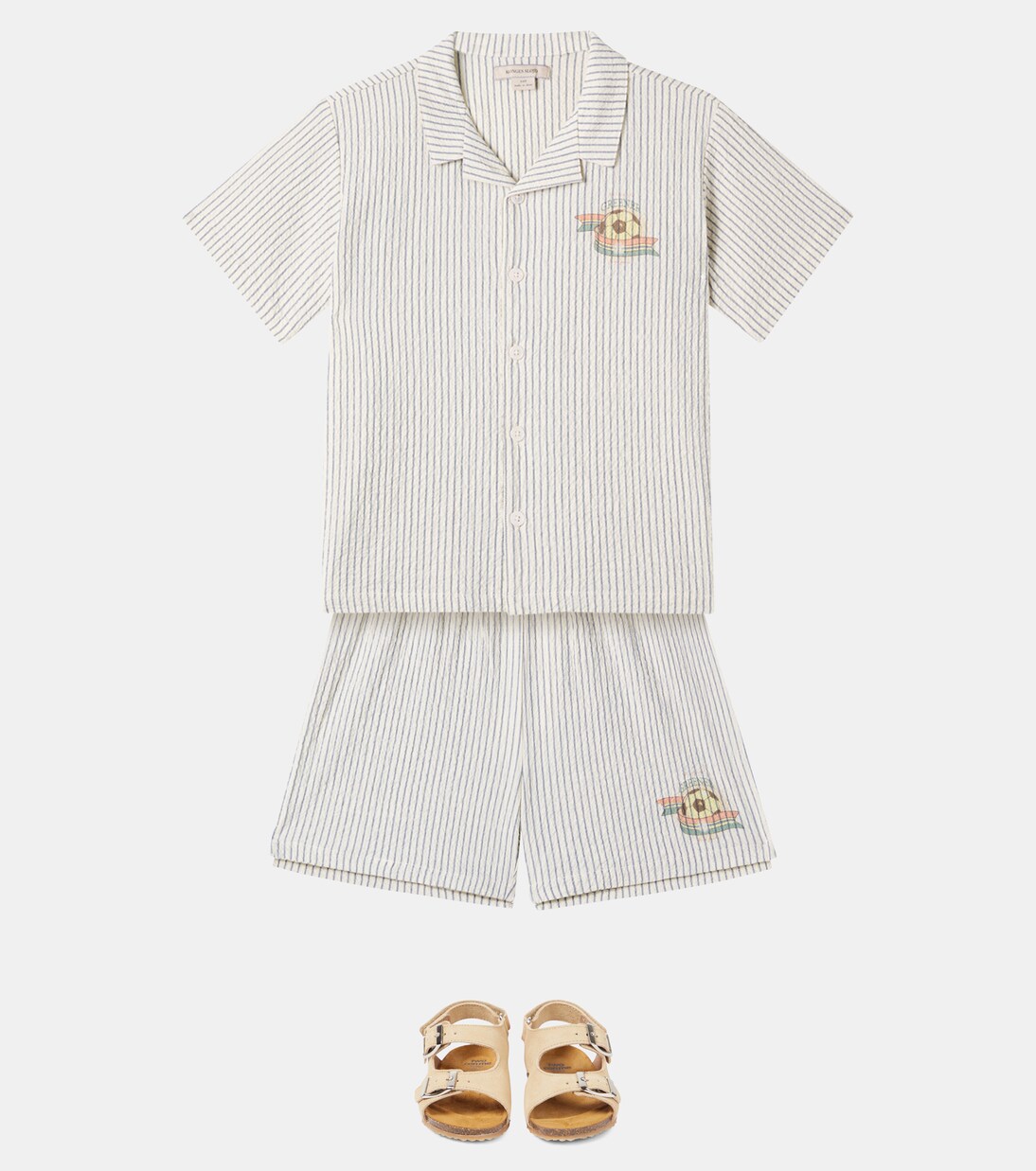 Elliot striped cotton shirt | Konges Sløjd