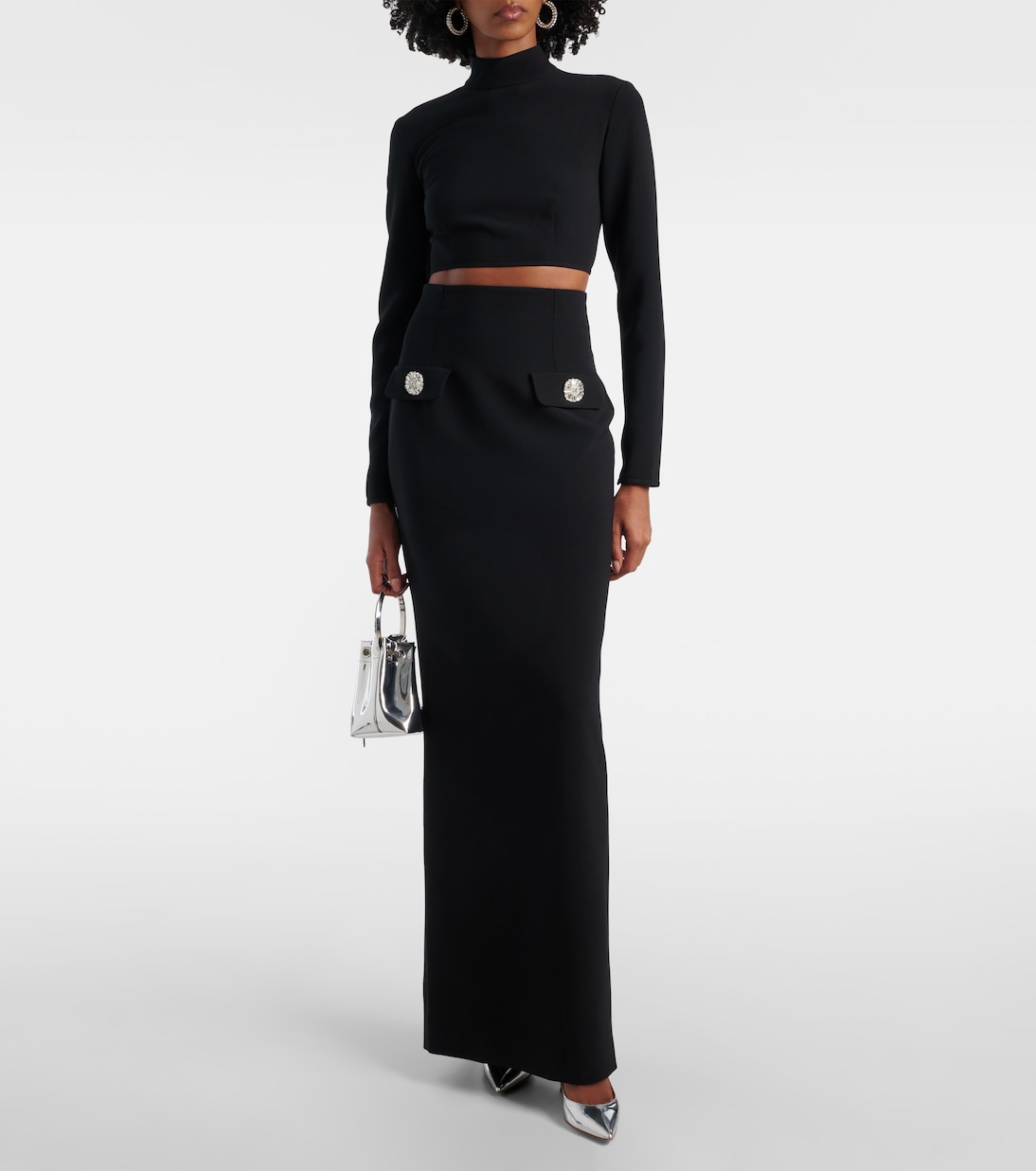 Falda larga adornada | Costarellos