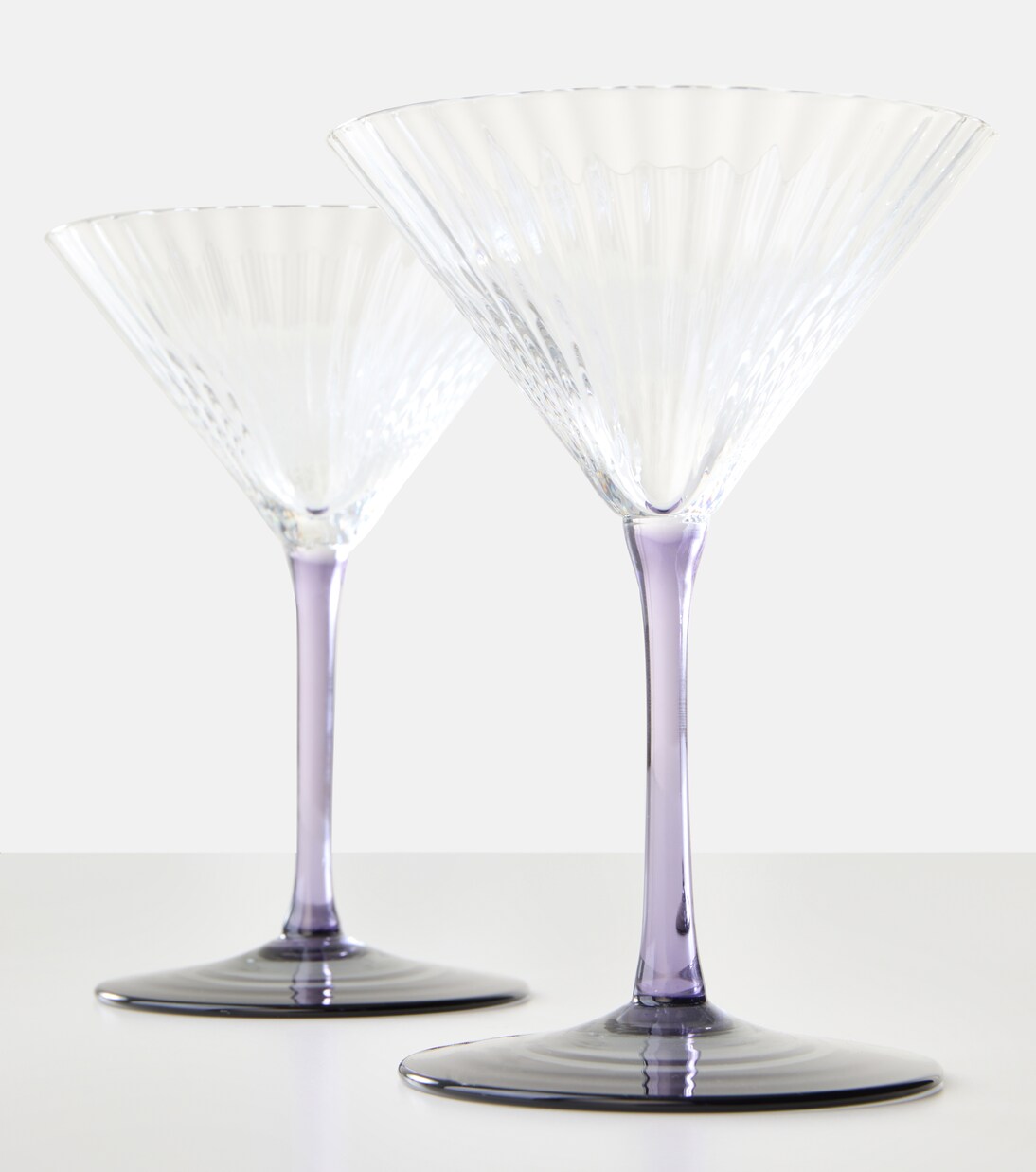 Set of 2 martini glasses | NasonMoretti