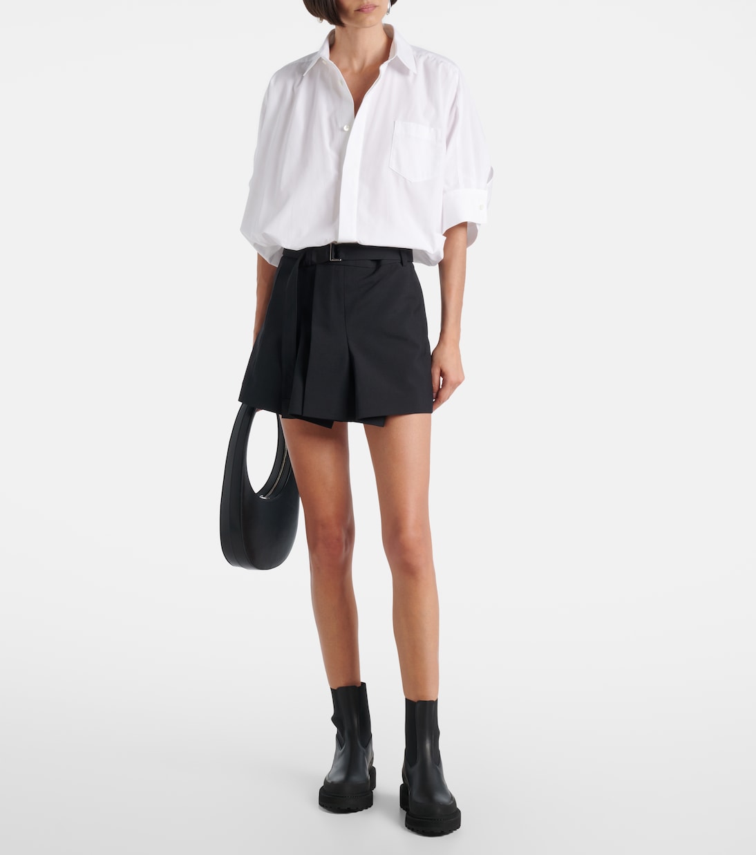 Poplin minidress | Sacai