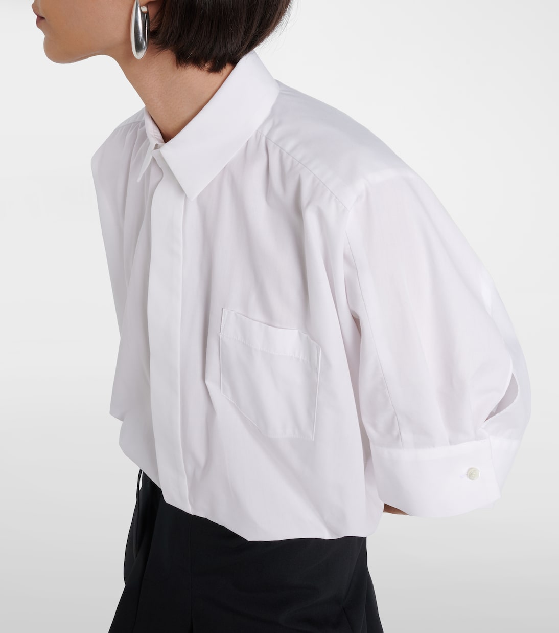 Poplin minidress | Sacai