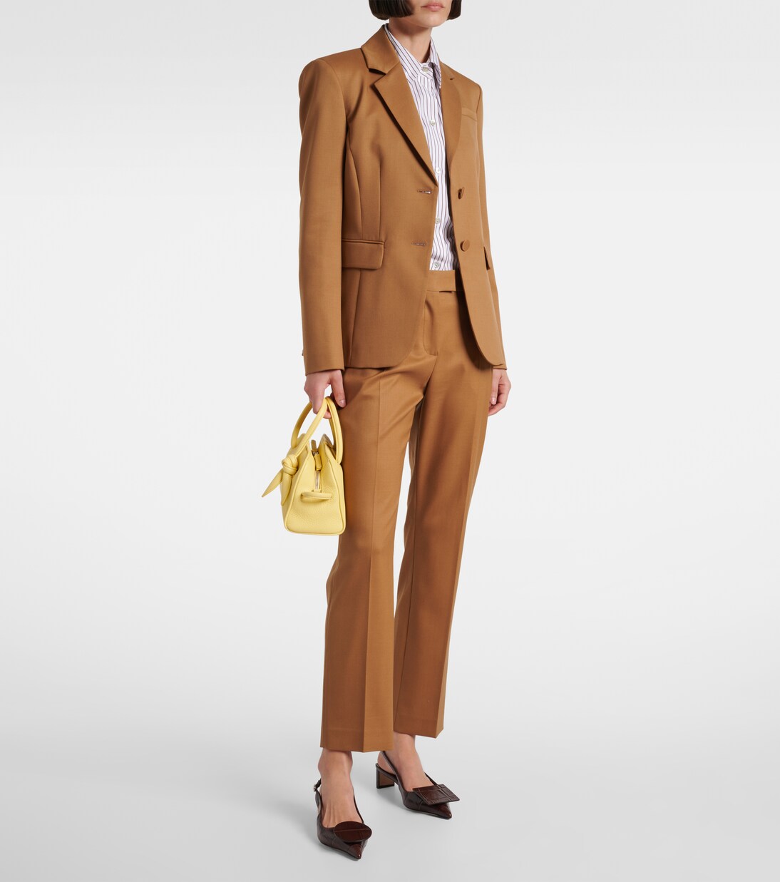 Gerade High-Rise-Hose Todd | Altuzarra