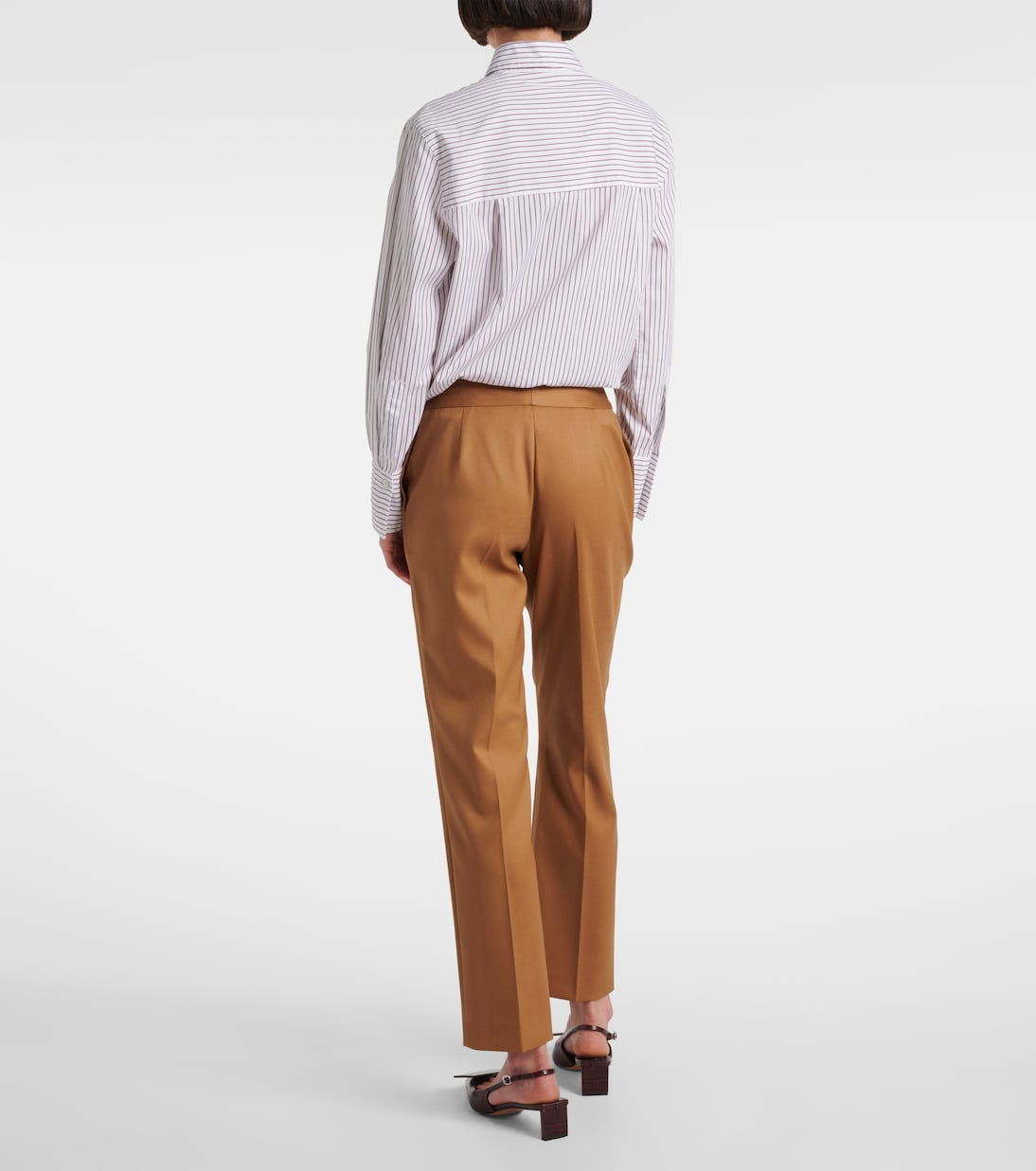Gerade High-Rise-Hose Todd | Altuzarra