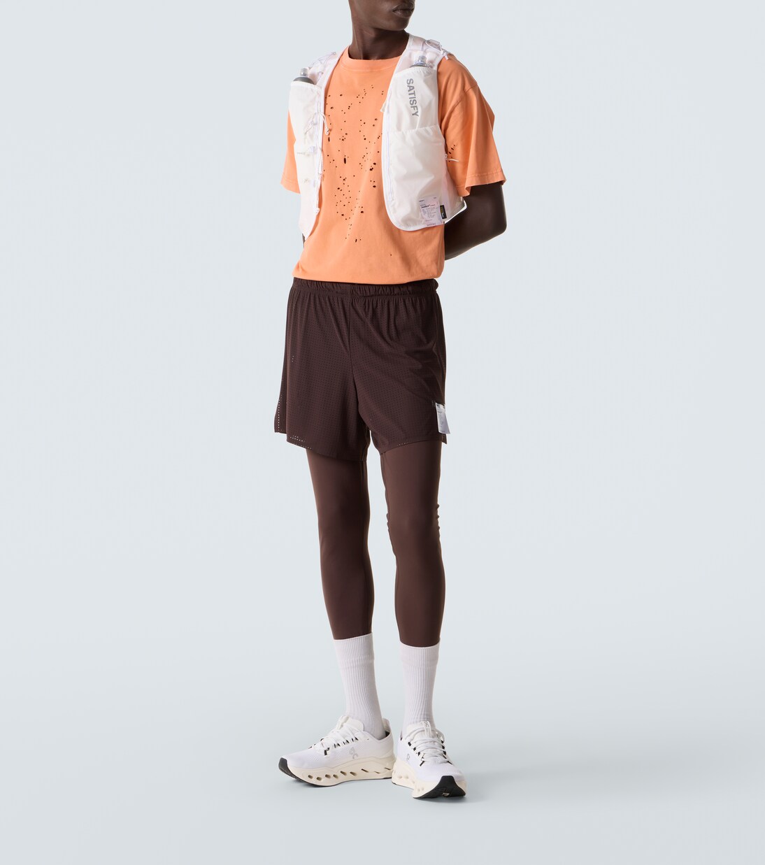 Space‑O 5" running shorts | Satisfy