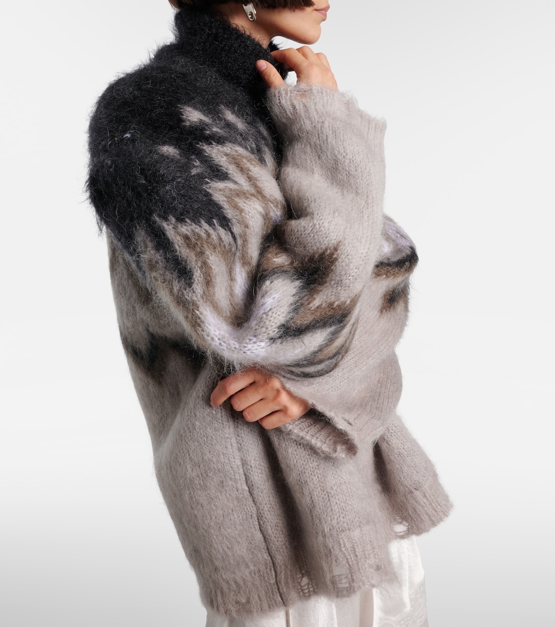 Jersey en mezcla de mohair y lana | Acne Studios