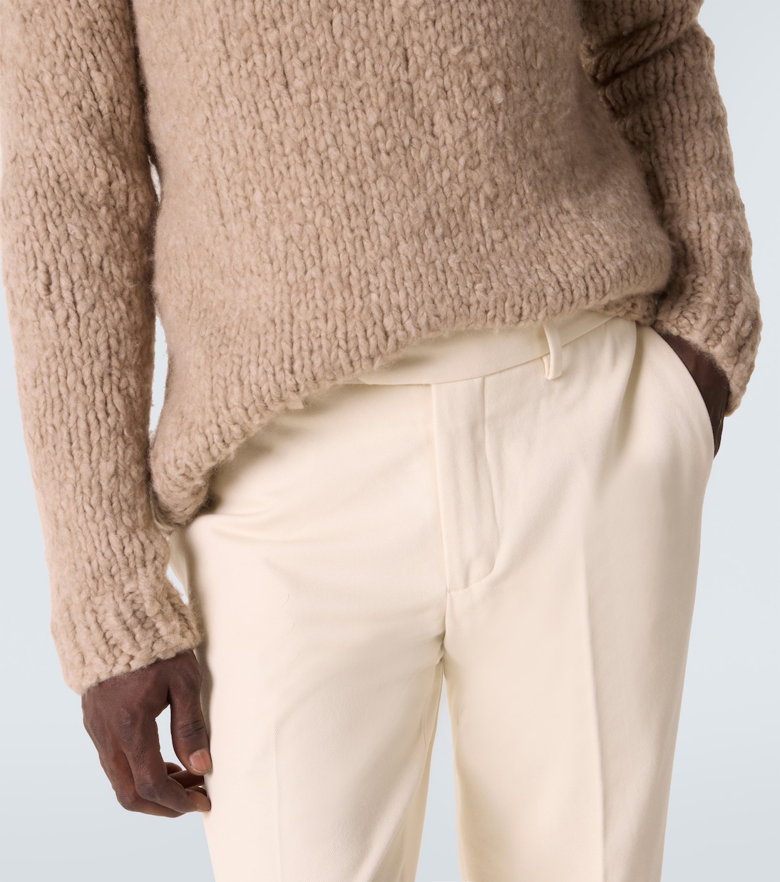 Chinohose aus Baumwoll-Twill | Thom Sweeney