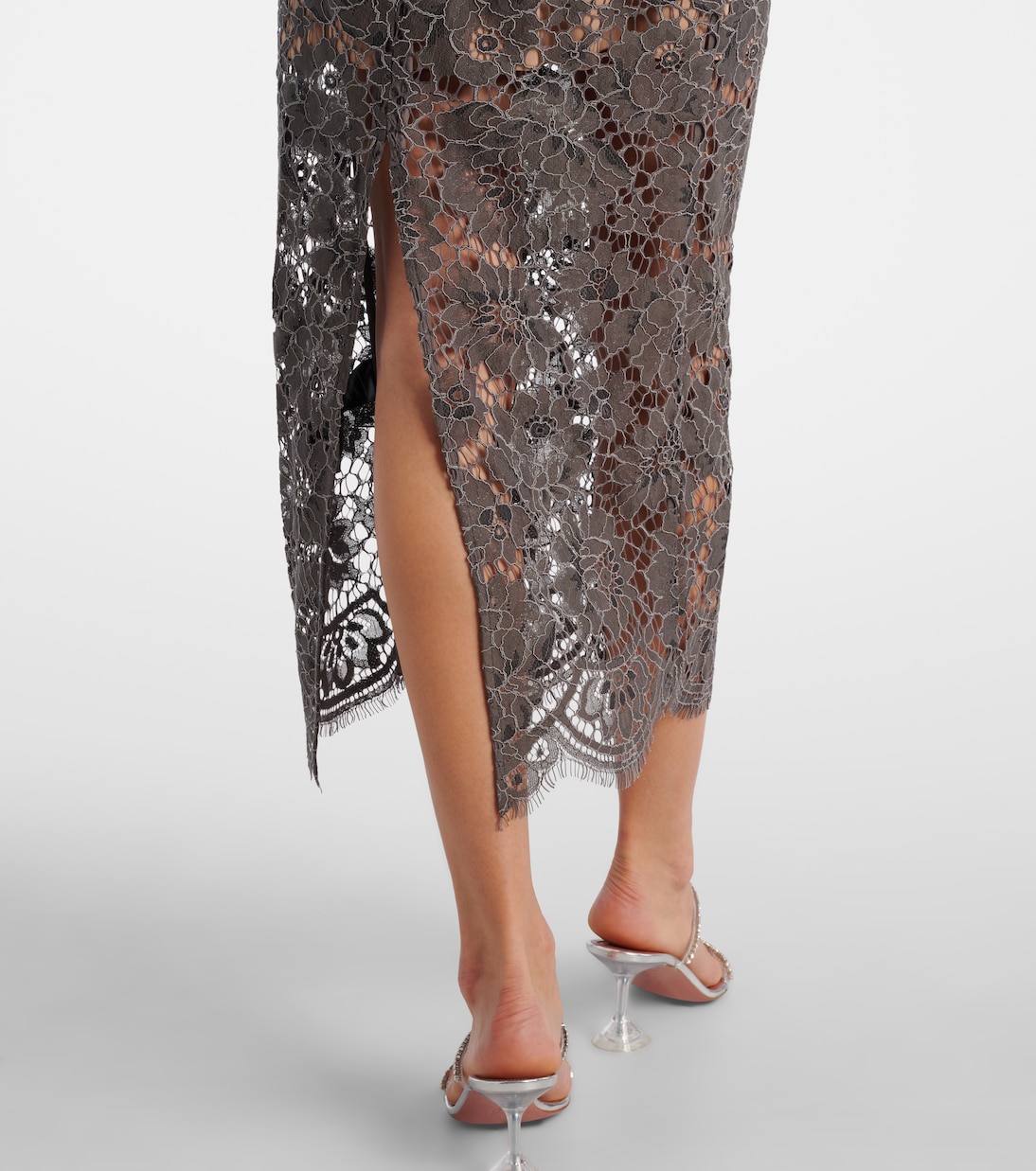 Midikleid aus Spitze | Self-Portrait