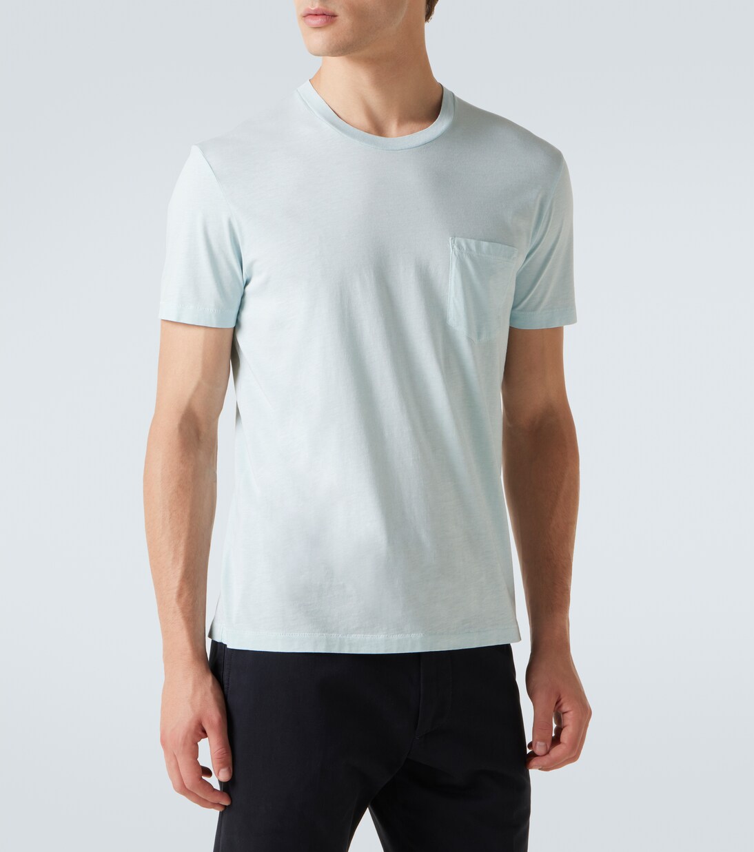 Cotton and silk jersey T-shirt | Tom Ford