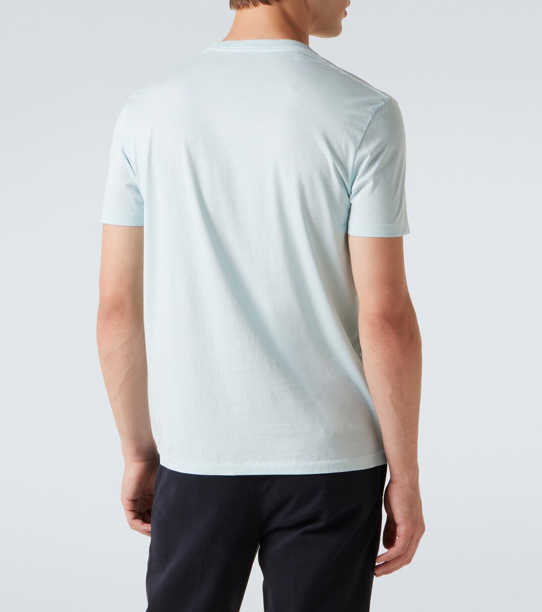Cotton and silk jersey T-shirt | Tom Ford