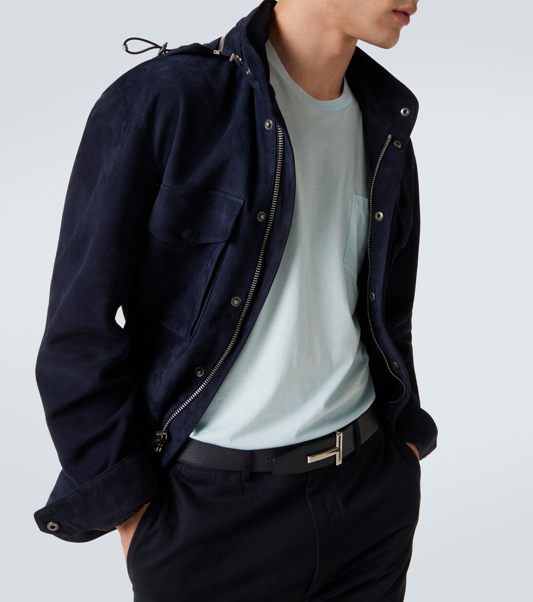 Cotton and silk jersey T-shirt | Tom Ford