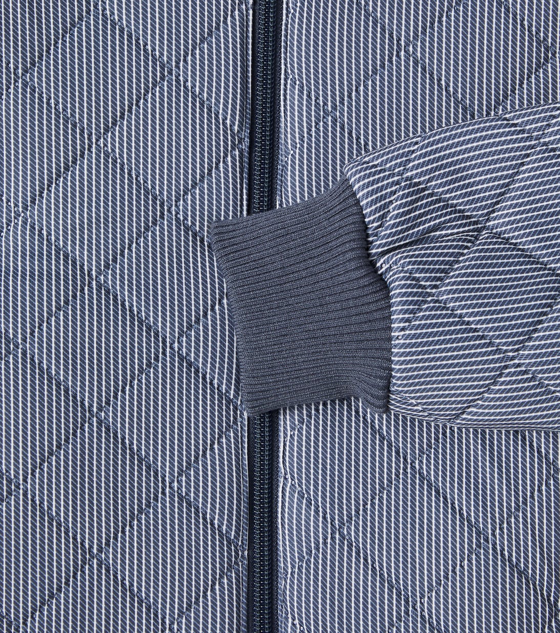 Veste Benni rayée matelassée | Wheat