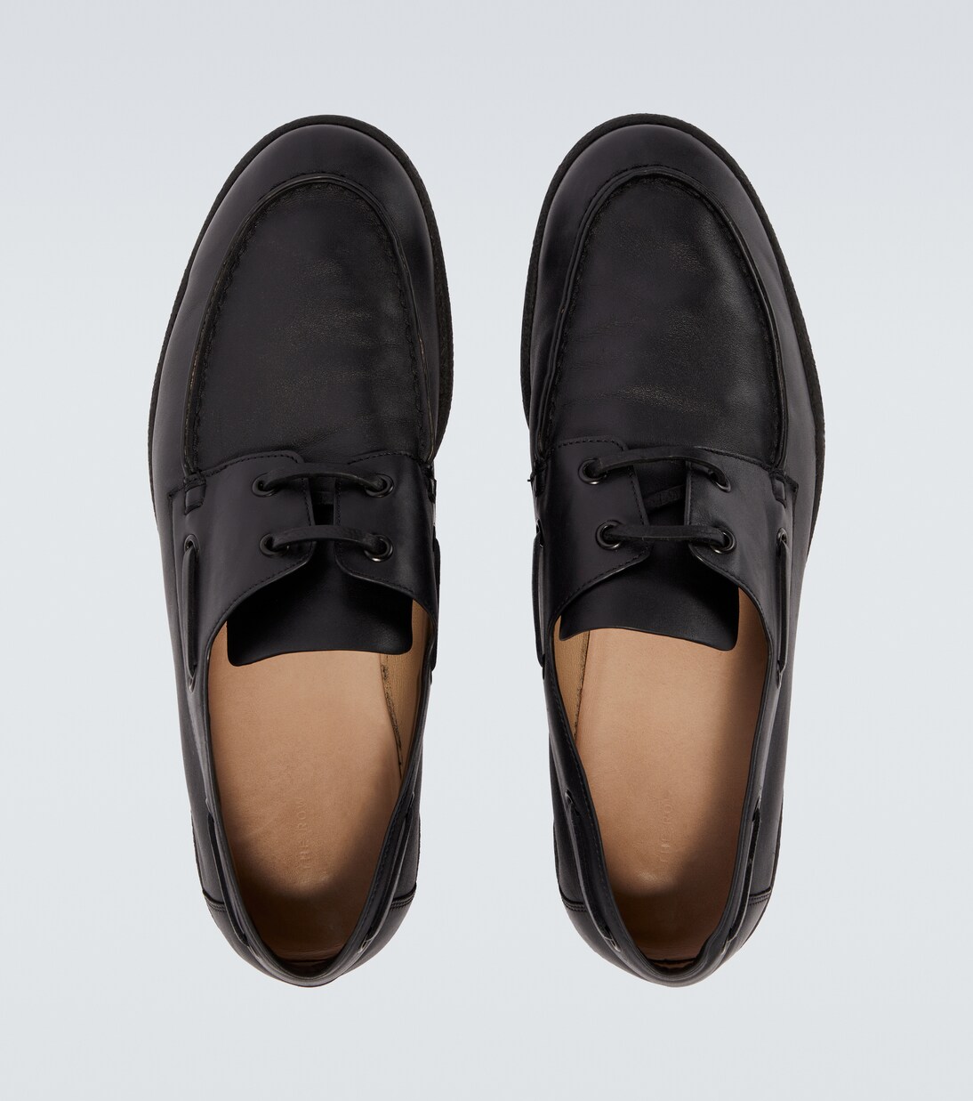 Novus leather boat shoes | The Row