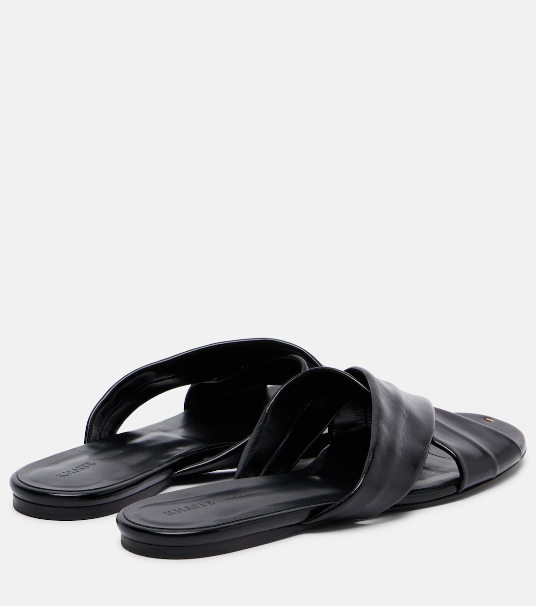 Liria leather slides | Khaite