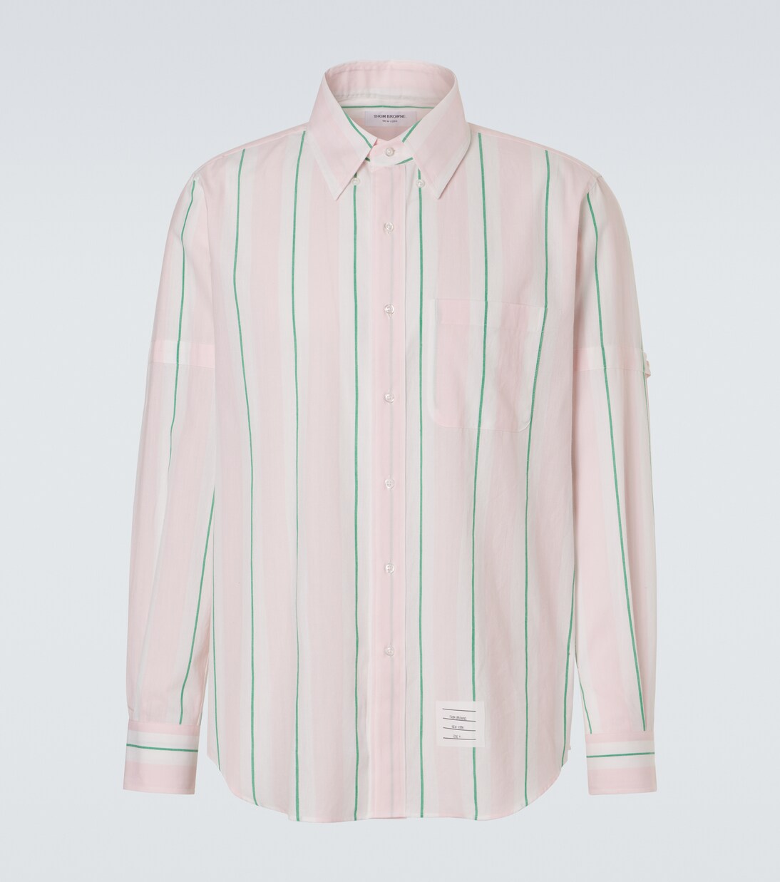 Striped cotton shirt | Thom Browne