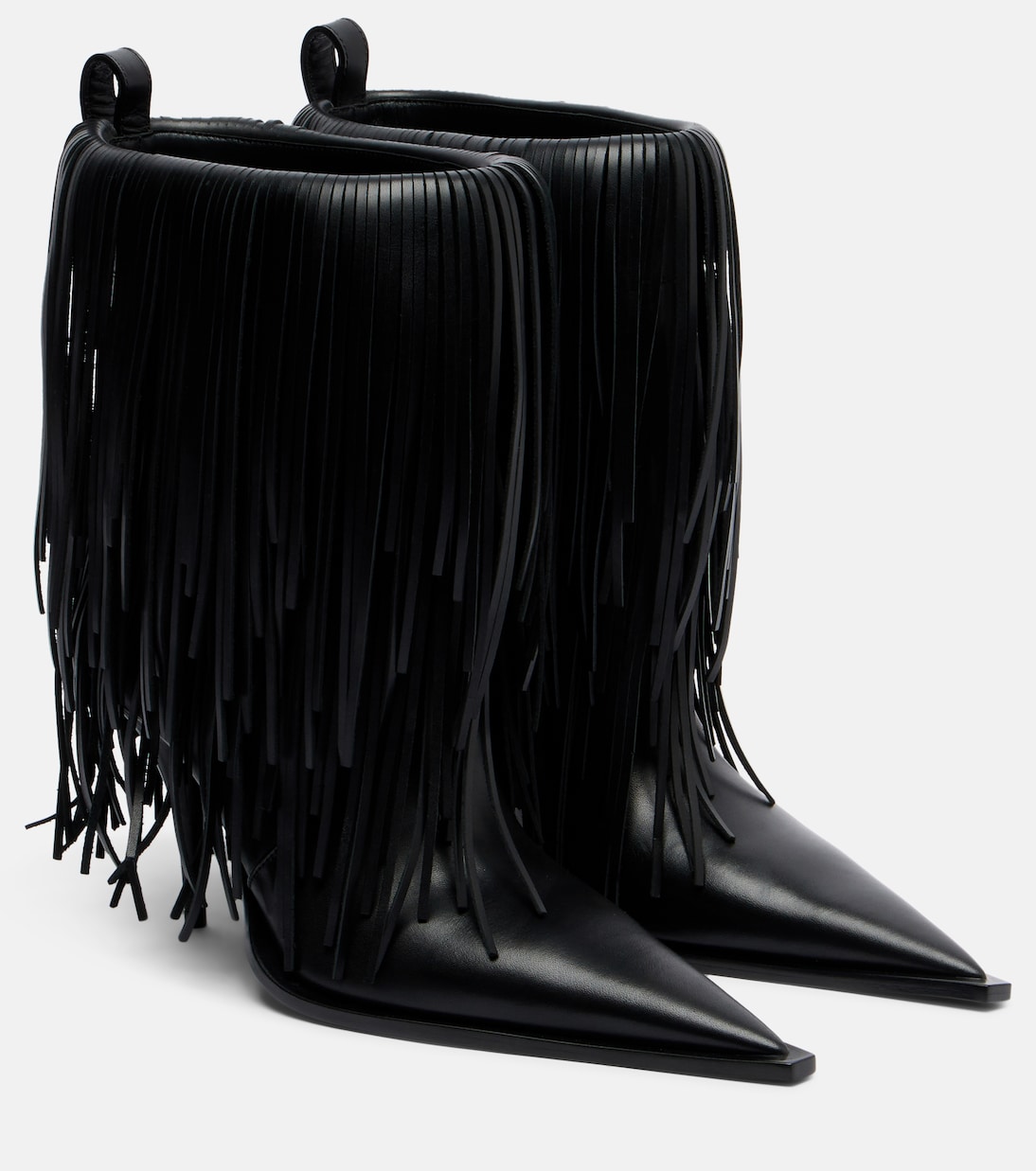 Bottines Avenue Fringe en cuir | Balenciaga