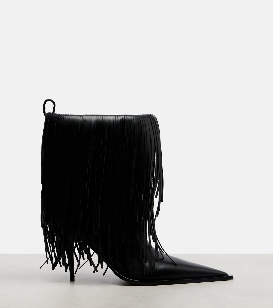 Bottines Avenue Fringe en cuir | Balenciaga