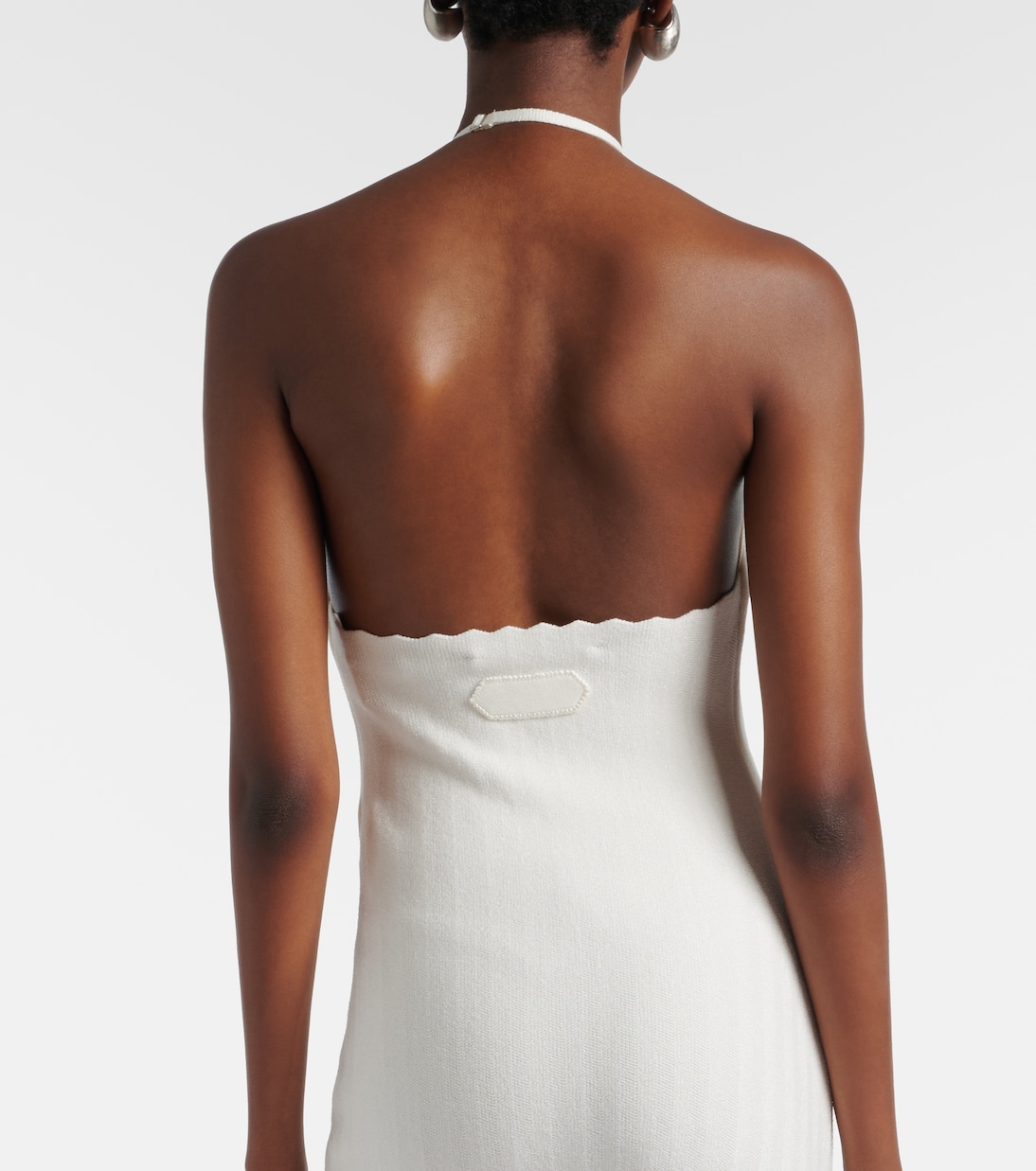 Robe midi Tablier en maille  | Jacquemus