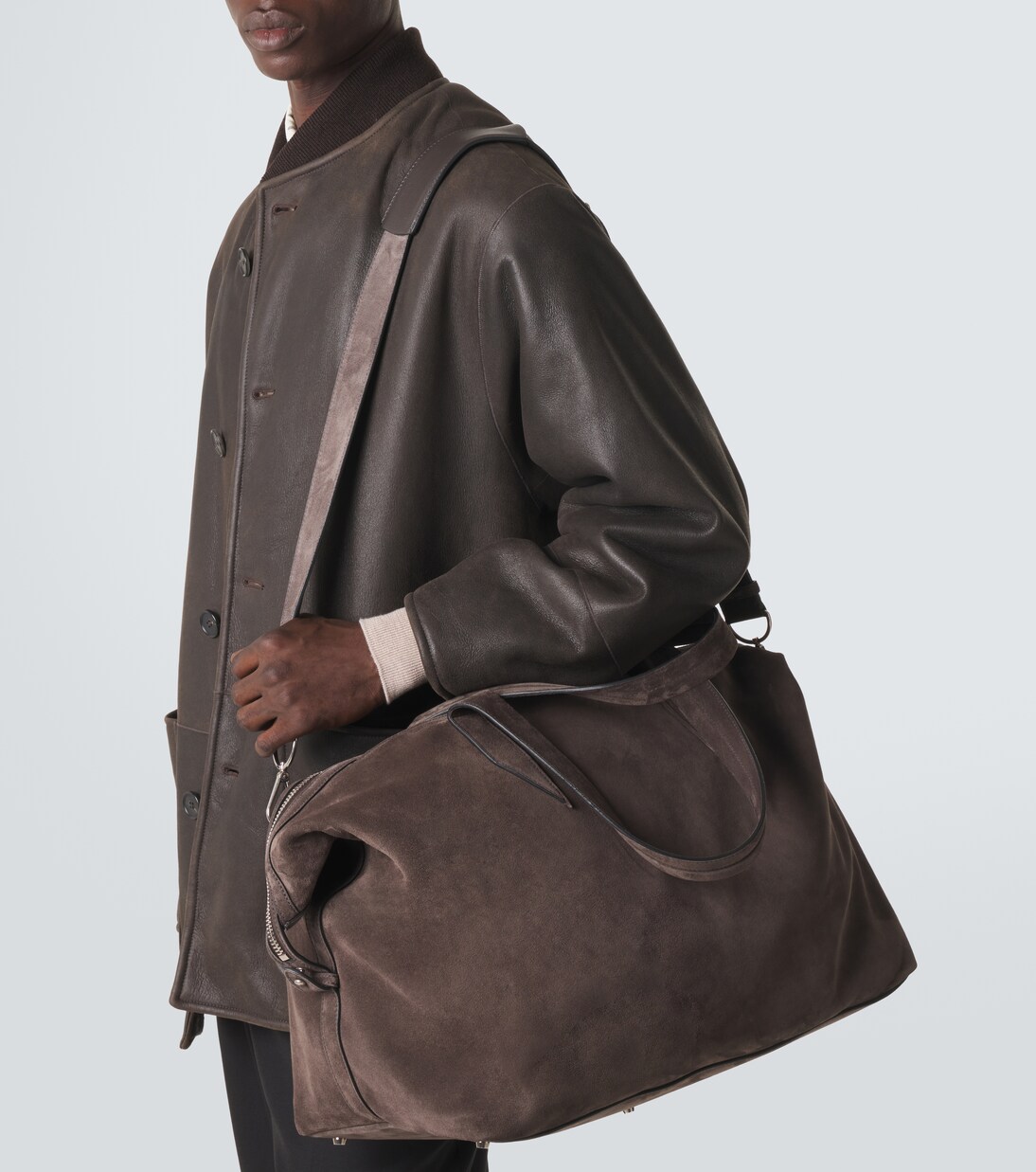 Weekender Nomad Weekend aus Veloursleder | Métier