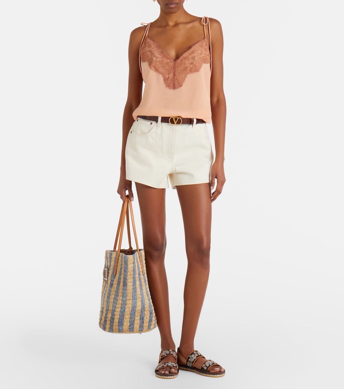 Bestickte Espadrille-Sandalen Bribri | Valentino Garavani