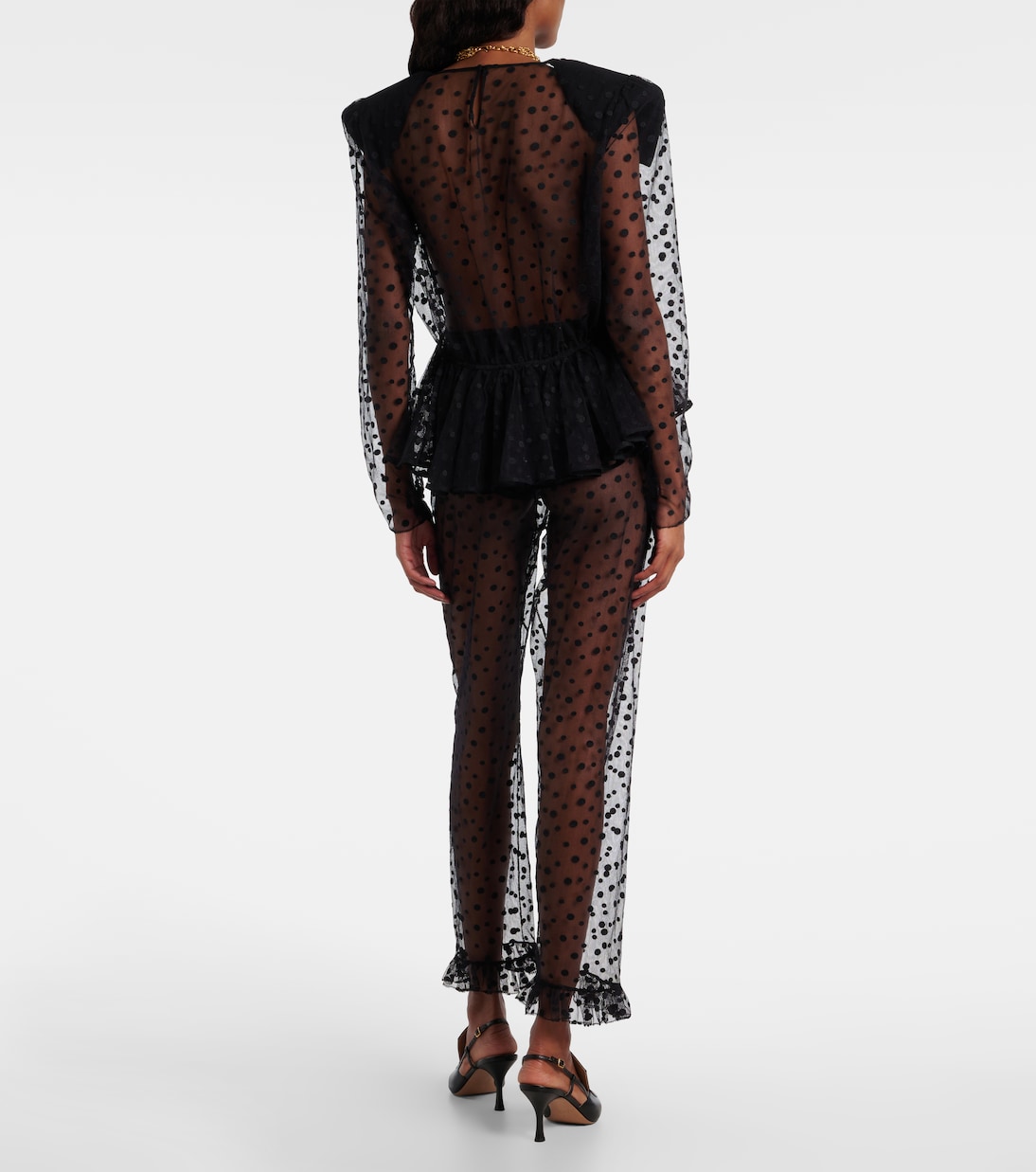 Gerade Hose aus Tüll | Chloé