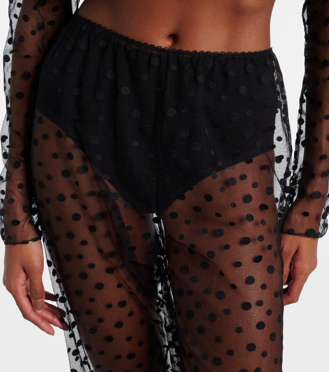 Gerade Hose aus Tüll | Chloé