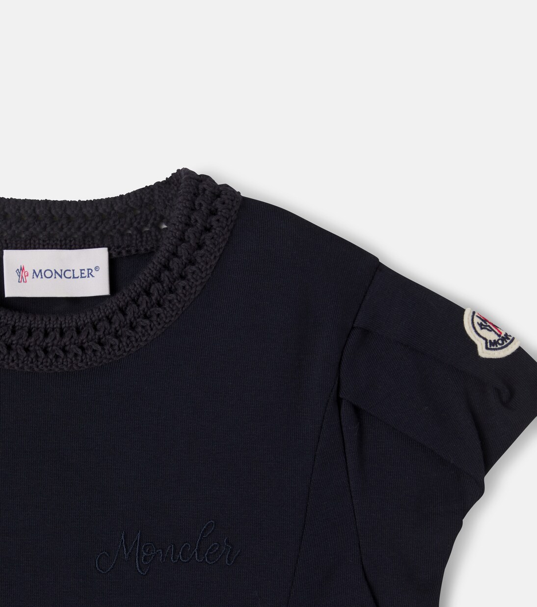 Kleid aus Baumwoll-Jersey | Moncler Enfant