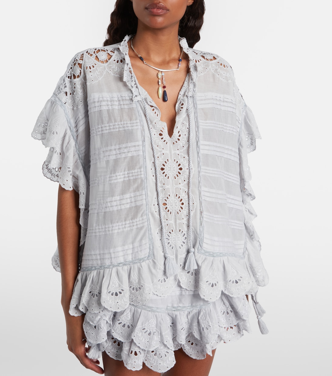Payton broderie anglaise cotton top | Marant Etoile