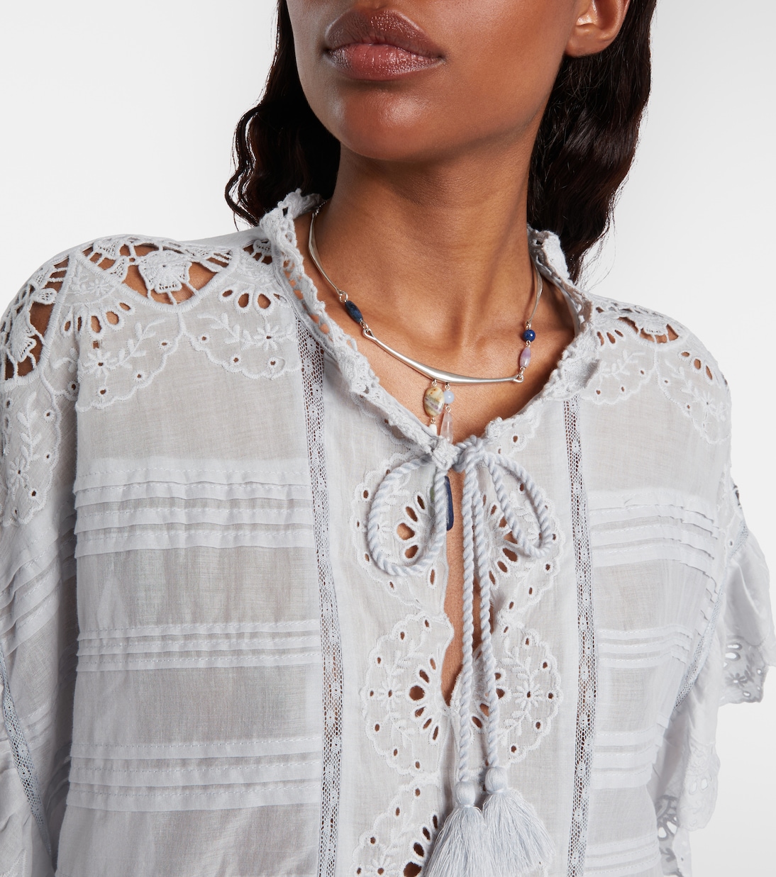 Payton broderie anglaise cotton top | Marant Etoile