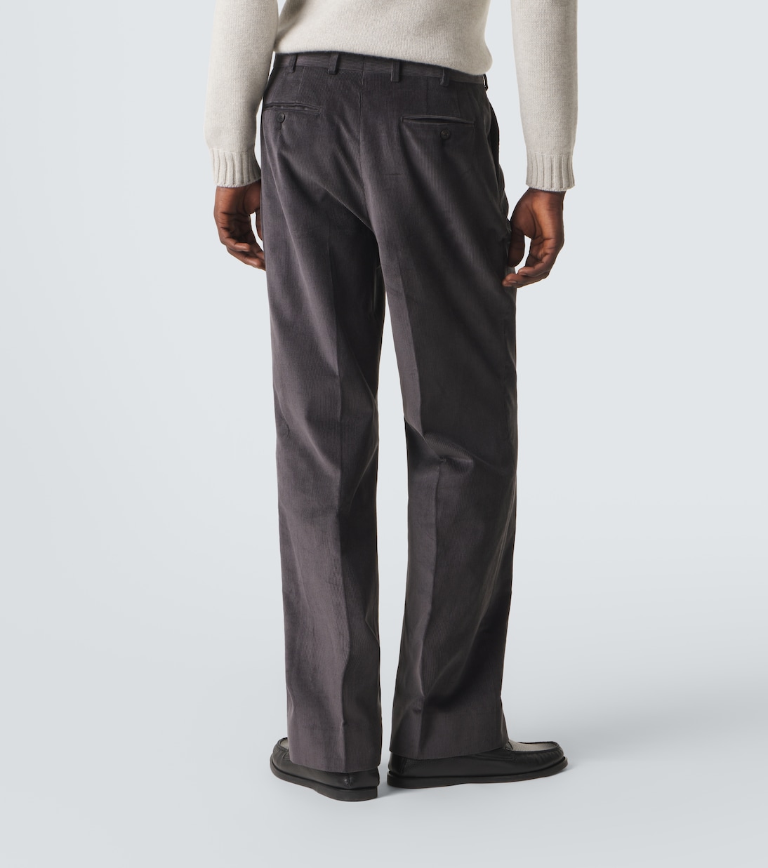 Weite Hose Amo aus Baumwoll-Cord | Saman Amel