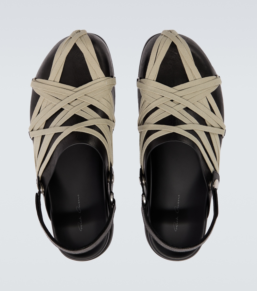 Megalace leather mules | Rick Owens