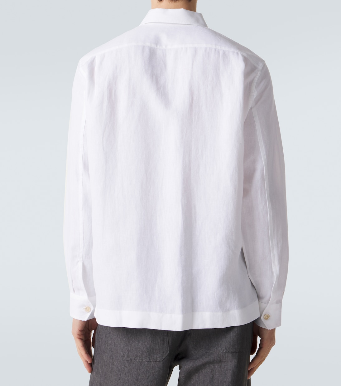 Hemd aus Hanf, Leinen und Baumwolle | Brunello Cucinelli