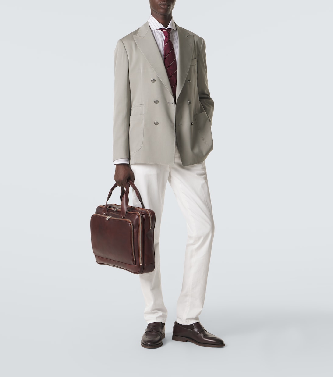 Maletín de piel | Brunello Cucinelli