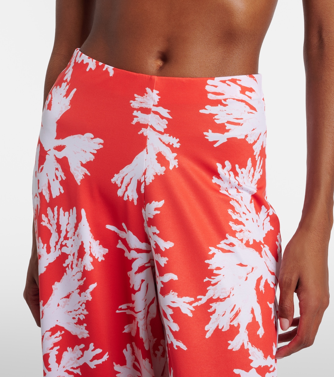 Cleo printed jersey palazzo pants | Alexandra Miro