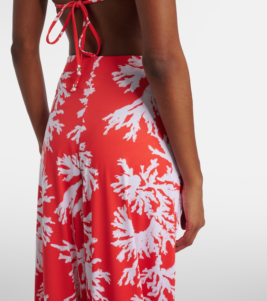 Cleo printed jersey palazzo pants | Alexandra Miro