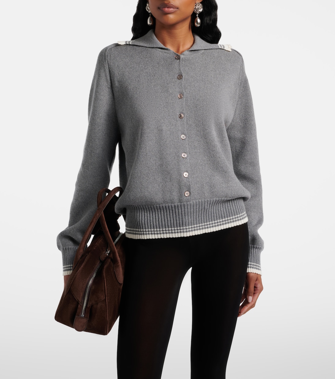 Polopullover aus Baumwolle und Kaschmir | Magda Butrym