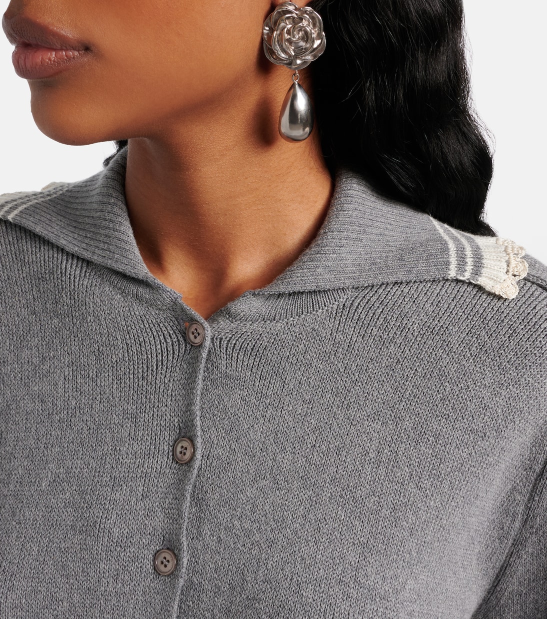 Polopullover aus Baumwolle und Kaschmir | Magda Butrym