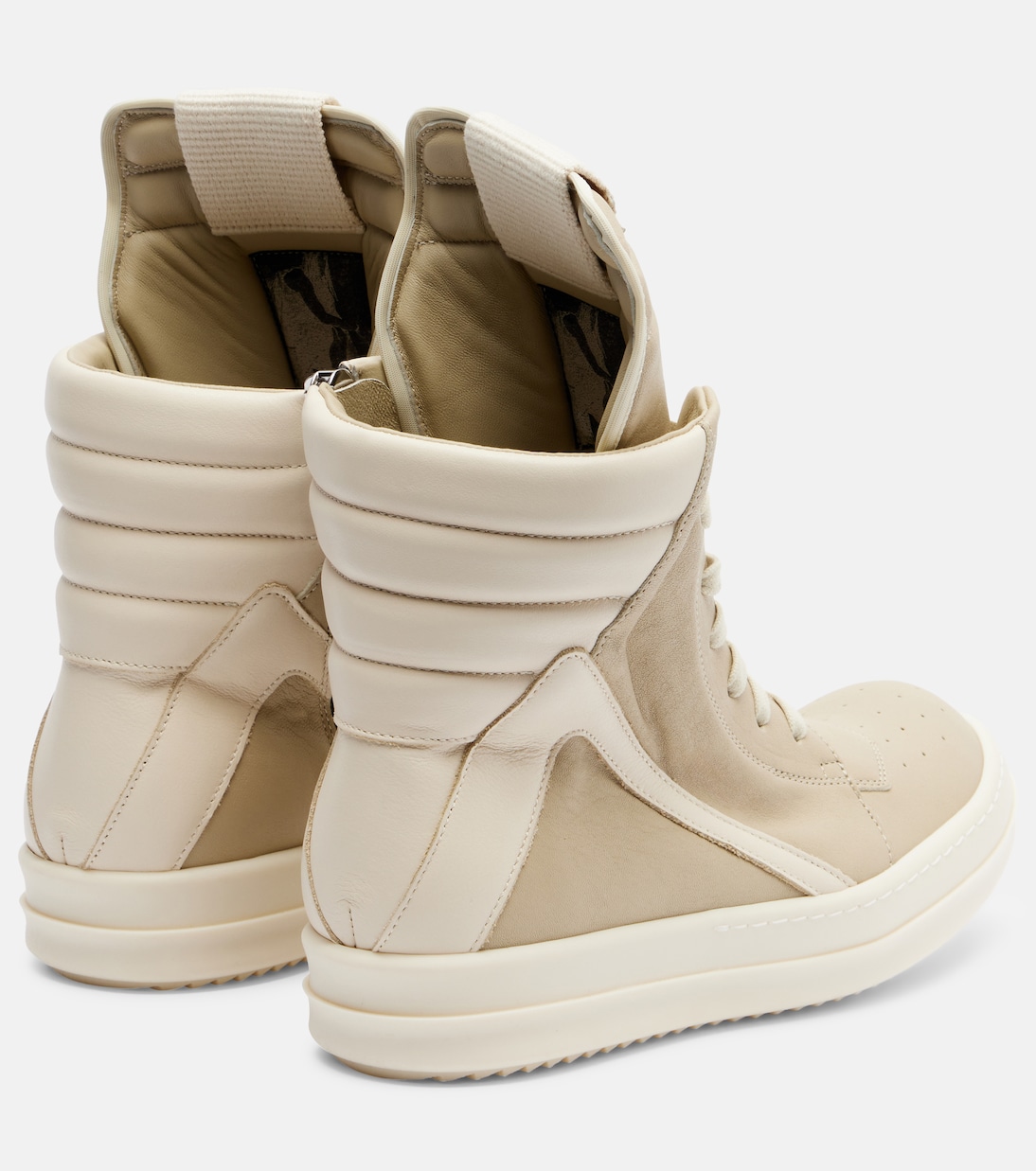 Geobasket leather sneakers | Rick Owens