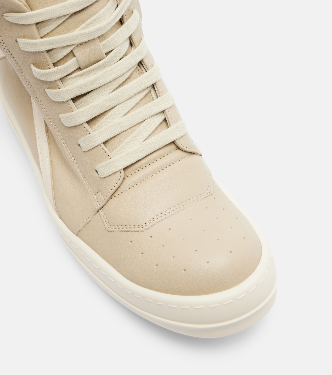 Geobasket leather sneakers | Rick Owens