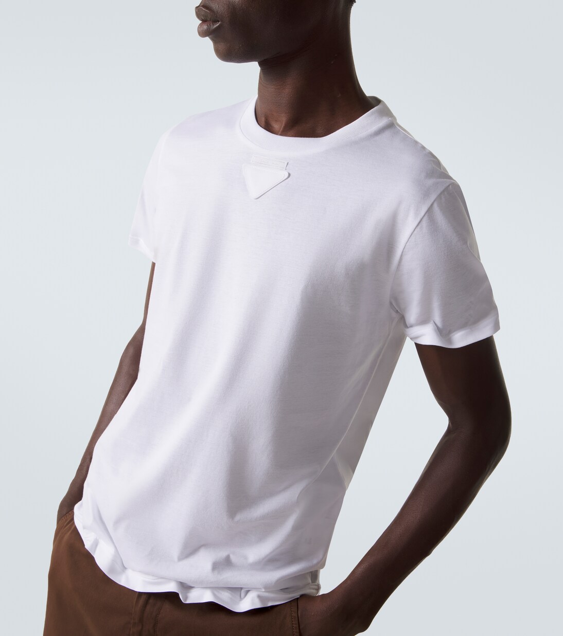 Cotton jersey T-shirt | Prada