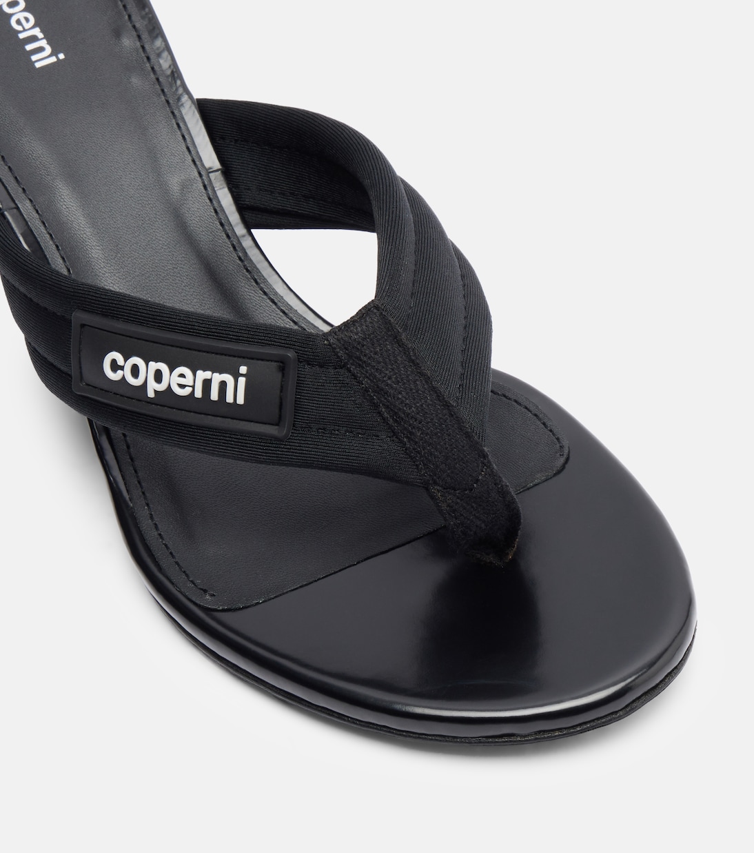 Logo wedge thong sandals | Coperni