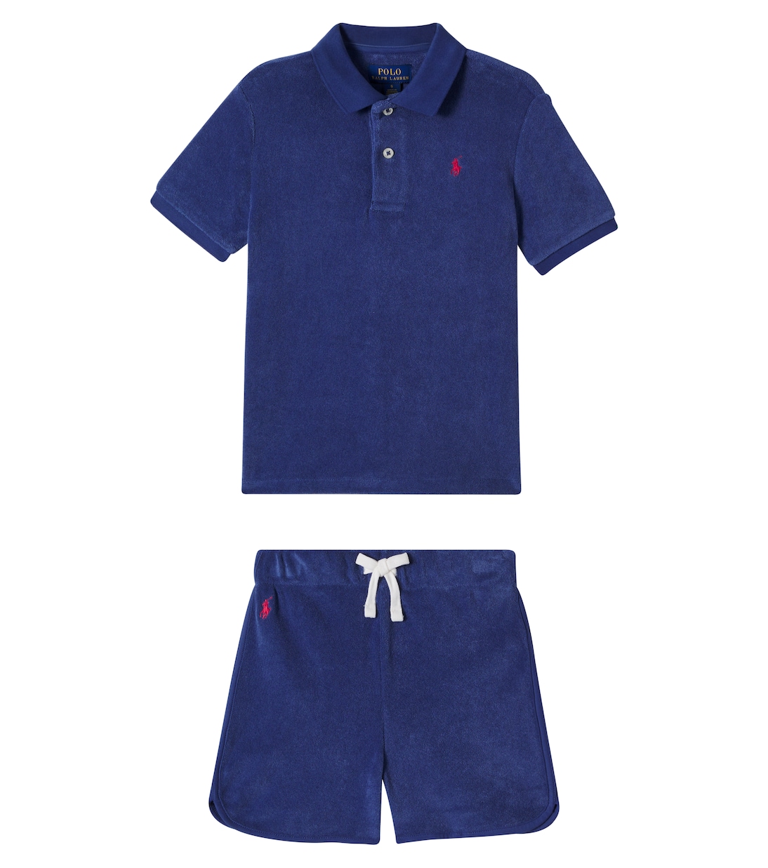 Ensemble polo et short en coton mélangé | Polo Ralph Lauren Kids